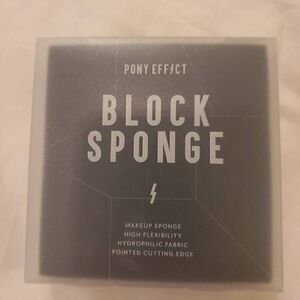NEW Pony Effect Block Sponge Makeup Sponge
